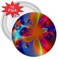Bright 3  Buttons (10 Pack)  by Delasel