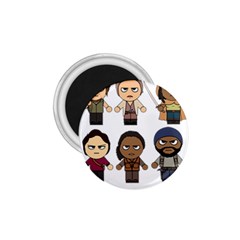 The Walking Dead   Main Characters Chibi   Amc Walking Dead   Manga Dead 1 75  Magnets by PTsImaginarium