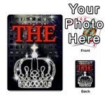 The King Multi-purpose Cards (Rectangle)  Back 2