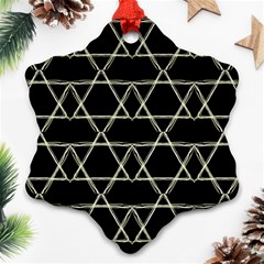 Star Of David   Ornament (snowflake)  by SugaPlumsEmporium