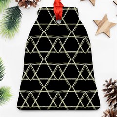 Star Of David   Bell Ornament (2 Sides) by SugaPlumsEmporium