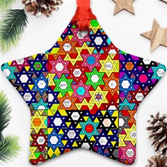 Star Of David Ornament (star)  by SugaPlumsEmporium