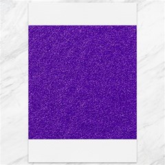 Festive Purple Glitter Texture Canvas 12  X 18   by yoursparklingshop