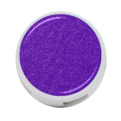 Festive Purple Glitter Texture 4-port Usb Hub (one Side) by yoursparklingshop