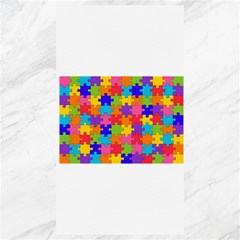 Funny Colorful Puzzle Pieces Canvas 40  X 72   by yoursparklingshop