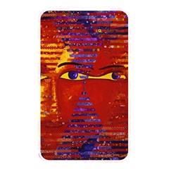 Conundrum Iii, Abstract Purple & Orange Goddess Memory Card Reader by DianeClancy