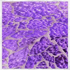 Festive Chic Purple Stone Glitter  Canvas 12  X 12   by yoursparklingshop