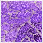 Festive Chic Purple Stone Glitter  Canvas 12  x 12   11.4 x11.56  Canvas - 1