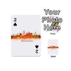 Barcelona City Art Playing Cards 54 (mini)  by hqphoto