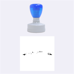 Barcelona City Art Rubber Round Stamps (medium) by hqphoto