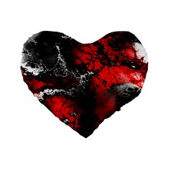 Amazing Fractal 25 Standard 16  Premium Heart Shape Cushions by Fractalworld