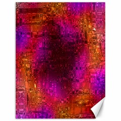Purple Orange Pink Colorful Canvas 12  X 16   by yoursparklingshop