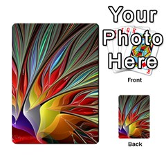 Fractal Bird Of Paradise Multi-purpose Cards (rectangle) by WolfepawFractals