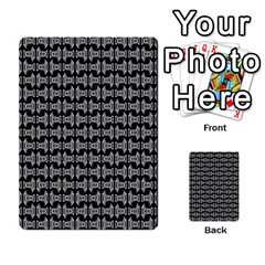 Black White Tiki Pattern Multi-purpose Cards (rectangle)  by BrightVibesDesign