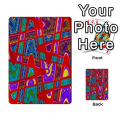 Bright Red Mod Pop Art Multi-purpose Cards (rectangle)  by BrightVibesDesign