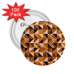 Brown Tiles 2 25  Buttons (100 Pack)  by FunkyPatterns