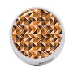 Brown Tiles 4-port Usb Hub (two Sides)  by FunkyPatterns