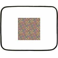 Funky Reg Double Sided Fleece Blanket (mini)  by FunkyPatterns