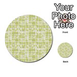 Pastel Green Multi-purpose Cards (Round)  Front 6
