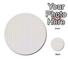 Pastel Pattern Multi-purpose Cards (round)  by FunkyPatterns