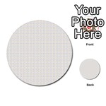 Pastel Pattern Multi-purpose Cards (Round)  Front 37