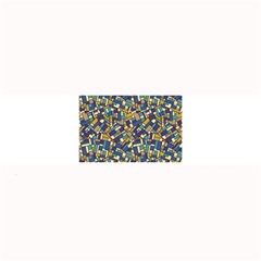 Pastel Tiles Large Bar Mats by FunkyPatterns