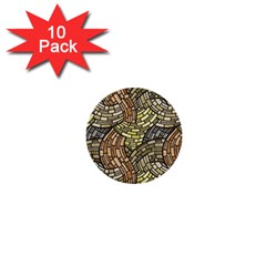 Whimsical 1  Mini Buttons (10 Pack)  by FunkyPatterns