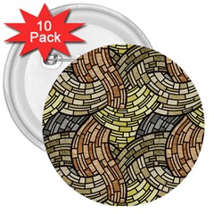 Whimsical 3  Buttons (10 Pack)  by FunkyPatterns