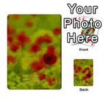 Poppy III Multi-purpose Cards (Rectangle)  Back 30