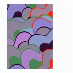 Wavy Shapes Pieces                                                                          Small Garden Flag by LalyLauraFLM