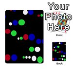 Colorful Dots Multi-purpose Cards (Rectangle)  Back 8