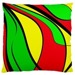 Colors Of Jamaica Large Flano Cushion Case (One Side) Front