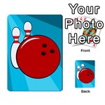 Bowling  Multi-purpose Cards (Rectangle)  Front 42
