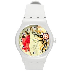 Pizap Com14369077462421 Round Plastic Sport Watch (m) by jpcool1979