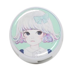 Spring Mint! 4-port Usb Hub (one Side) by kaoruhasegawa