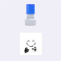 Gamergirl 3 Rubber Round Stamps (small) by kaoruhasegawa