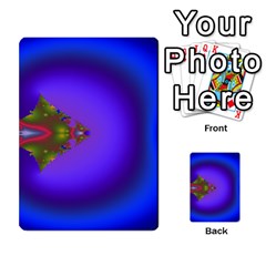 Into The Blue Fractal Multi-purpose Cards (rectangle)  by Fractalsandkaleidoscopes