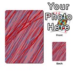 Pink and red decorative pattern Multi-purpose Cards (Rectangle)  Front 7