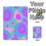 Pink pattern Multi-purpose Cards (Rectangle)  Front 3
