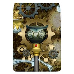Steampunk, Awesome Owls With Clocks And Gears Flap Covers (l)  by FantasyWorld7
