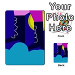 Walking on the clouds  Multi-purpose Cards (Rectangle)  Back 6