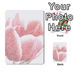 Tulip red pencil drawing art Multi-purpose Cards (Rectangle)  Front 3