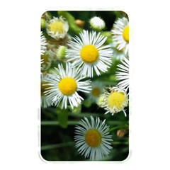 White Summer Flowers Oil Painting Art Memory Card Reader by picsaspassion