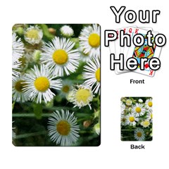 White Summer Flowers Watercolor Painting Art Multi-purpose Cards (rectangle)  by picsaspassion