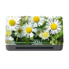 White Summer Flowers Watercolor Painting Art Memory Card Reader With Cf by picsaspassion