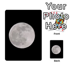 Full Moon At Night Multi-purpose Cards (rectangle)  by picsaspassion
