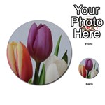 Tulip spring flowers Multi-purpose Cards (Round)  Front 52