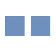 Blue Color Cufflinks (square) by picsaspassion