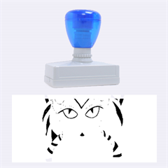 Peacock Tabby Rubber Stamps (large) by jbyrdyoga