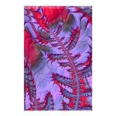 Freaky Friday Red  Lilac Shower Curtain 48  X 72  (small)  by Fractalworld